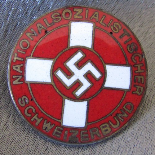 Schweizerbund Nationalsozialistischer Badge