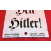 "Der Deutsche grüßt: Heil Hitler!" Sign