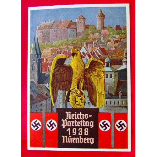 Reichsparteitag 1938 Nürnberg Postcard