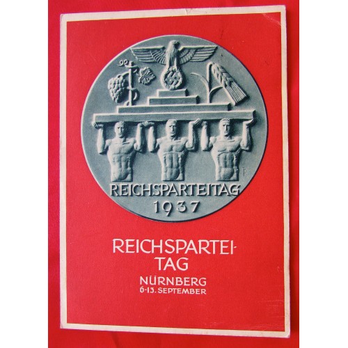 Reichsparteitag 1937 Postcard