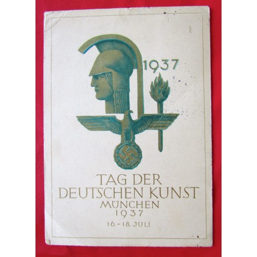 Tag der Deutschen Kunst München 1937 Postcard # 5414