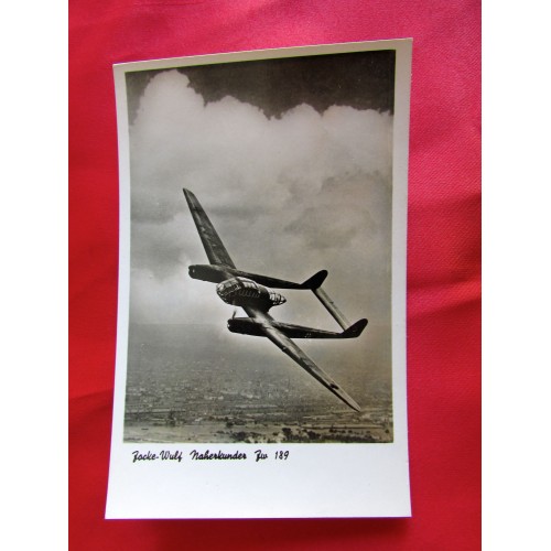Focke Wulf Naherkunder Fw 189 Postcard # 5429
