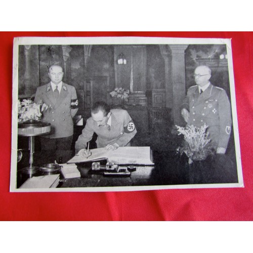 Dr. Goebbels in Posen Postcard # 5431