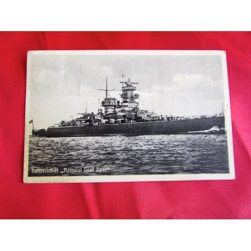 Panzerschiff Admiral Graf Spee Postcard # 5436