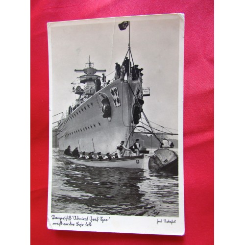 Panzerschiff Admiral Graf Spee Postcard # 5440