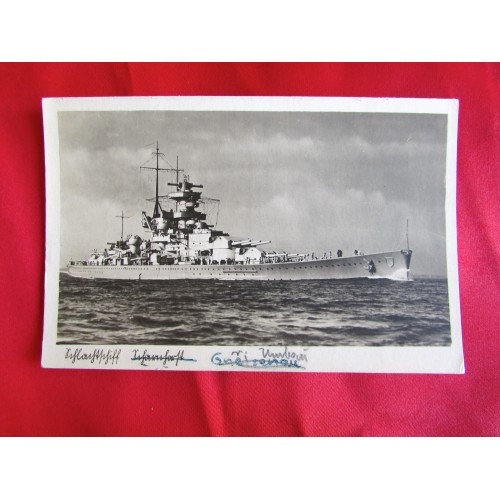 Kriegsmarine Postcard