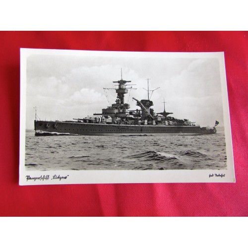 Panzerschiff Lützow Postcard # 5457