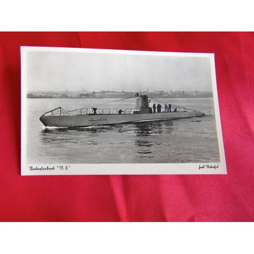 Unterseeboot U 2 Postcard