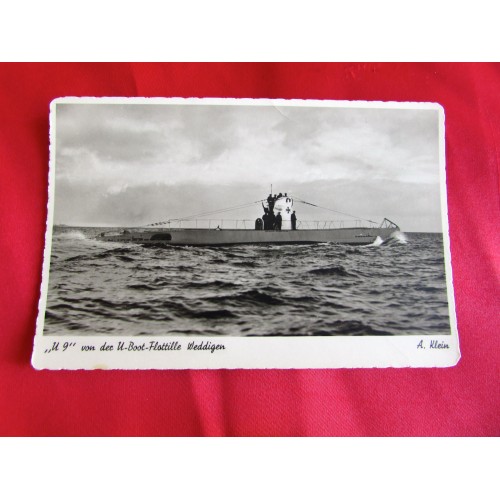 Unterseeboot U 9 Postcard # 5466