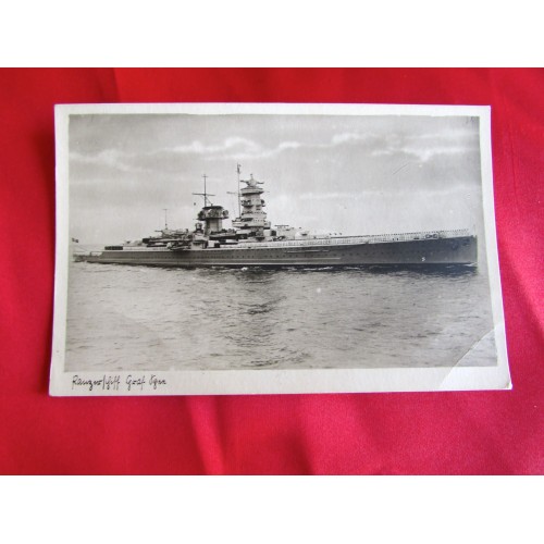 Panzerschiff Graf Spee Postcard