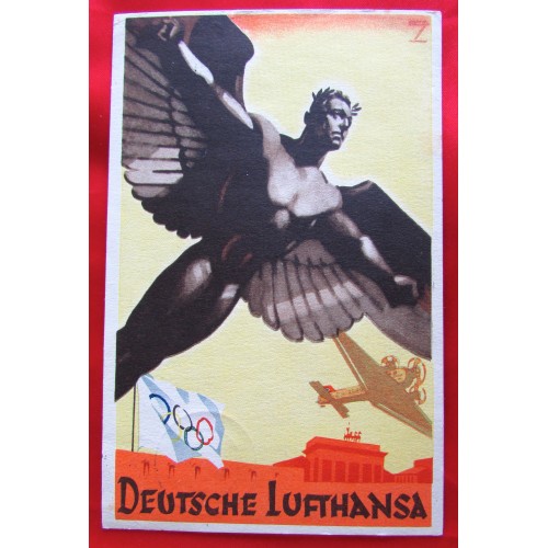 Deutsche Lufthansa Postcard # 5533