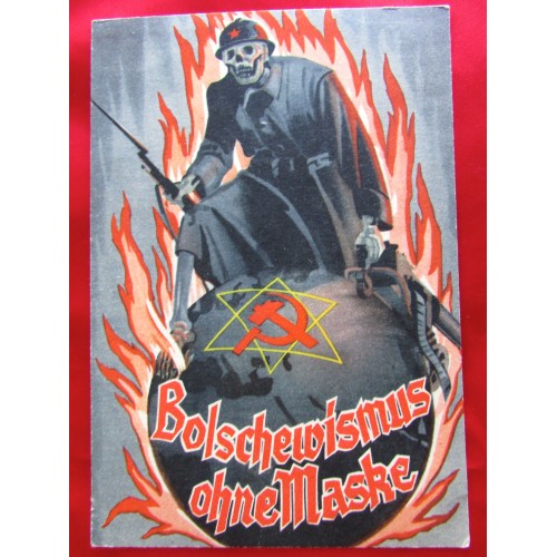 Bolschewismus ohne Maske Postcard