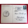 Zehnjährige Wiederkerh des Reichsparteitages Weimar Postcard
