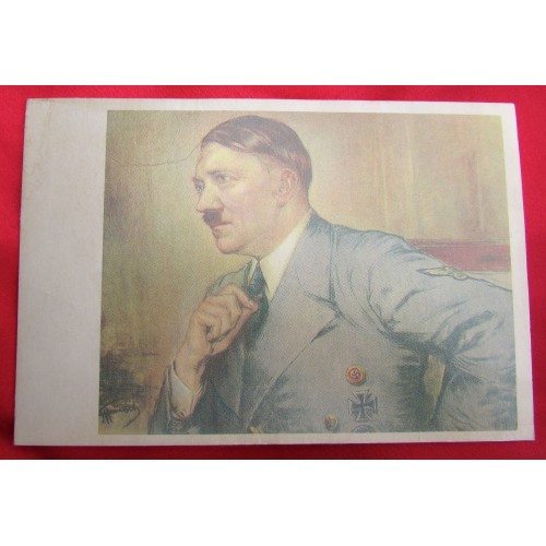 Adolf Hitler Postcard