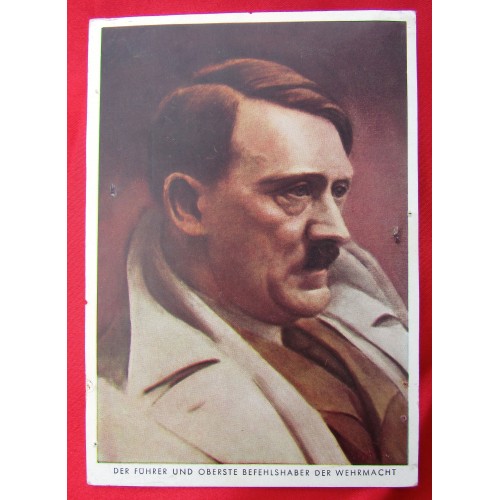 Der Führer und Oberste Befehlshaber der Wehrmacht Postcard # 5546