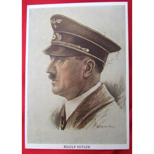 Adolf Hitler Postcard