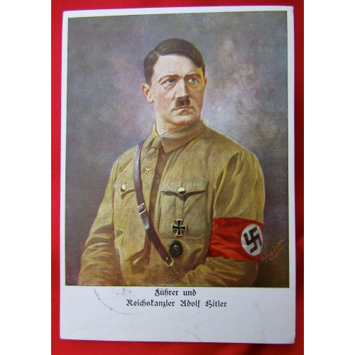 Reichskanzler Adolf Hitler Postcard # 5548