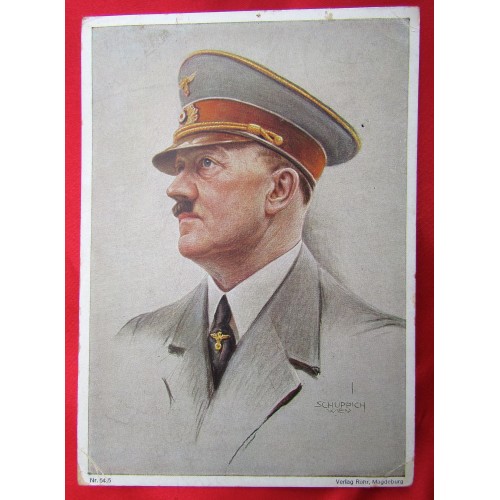 Adolf Hitler Postcard