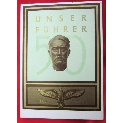 Unser Führer Postcard # 5557