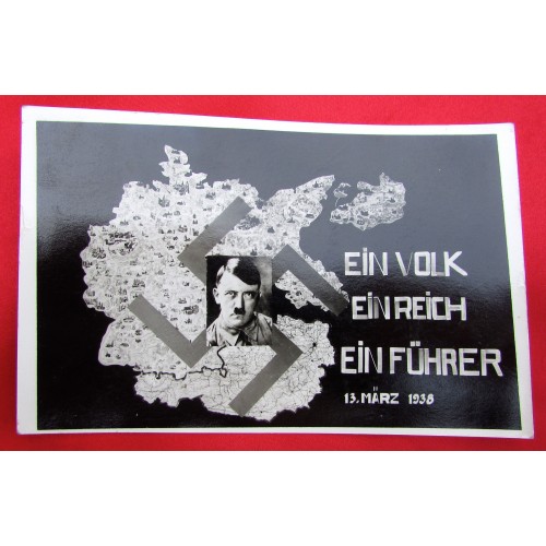 Ein Volk Ein Reich Ein Führer Postcard # 5559
