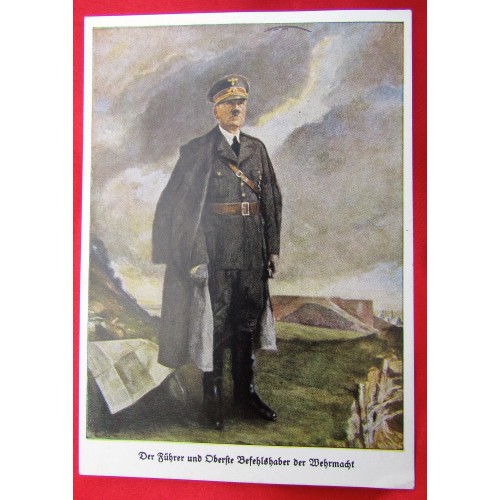 Der Führer un Oberste Befehlshaber der Wehrmacht Postcard # 5561