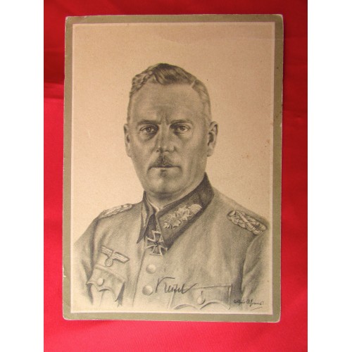 GENERALFELDMARSCHALL KEITEL Postcard  # 5579