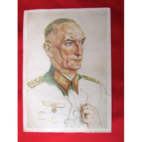 General Feldmarschall von Witzleben Postcard # 5581