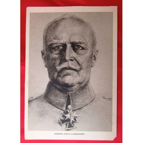 General Erich Ludendorff Postcard # 5587