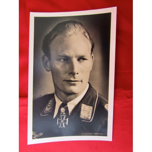 Hauptmann Baumbach Postcard # 5602