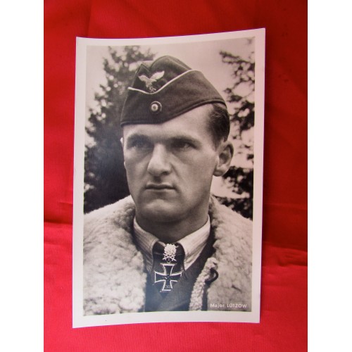 Major Lützow Postcard # 5607