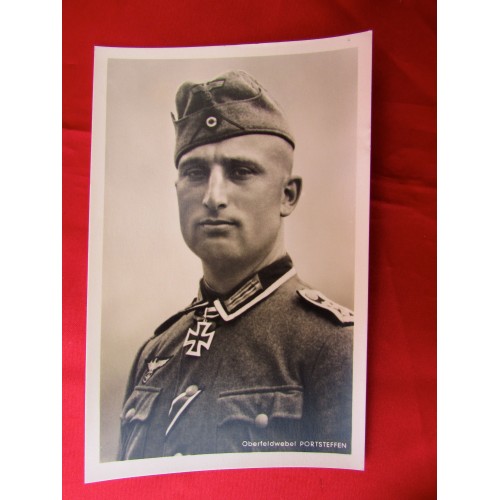 Oberfeldwebel Portsteffen Postcard # 5615