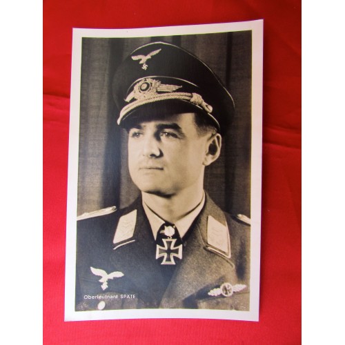 Oberleutnant Späte Postcard