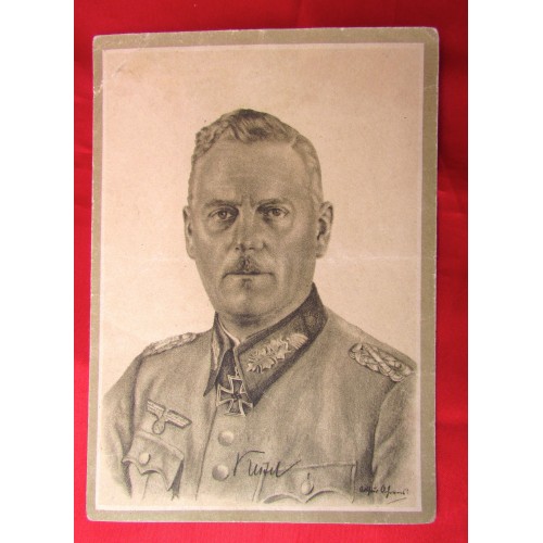 Generalfeldmarschall Keitel Postcard  # 5622