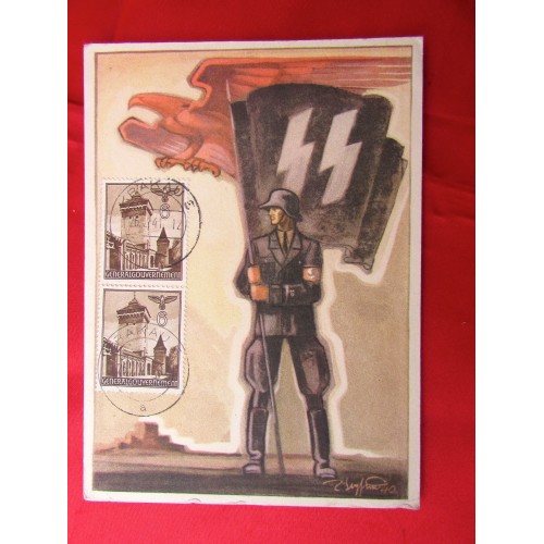 Tag der Deutschen Polizei 1941 Postcard # 5625