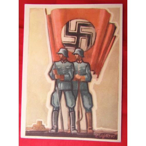Tag der Deutschen Polizei 1941 Postcard # 5631