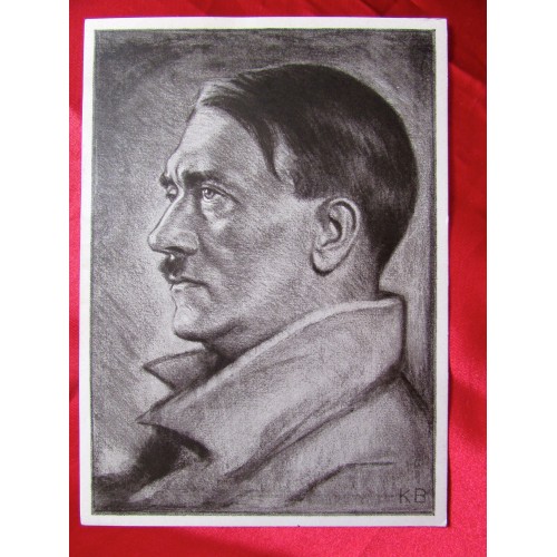 Adolf Hitler Postcard