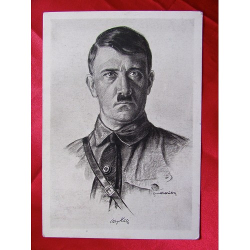 Adolf Hitler Postcard