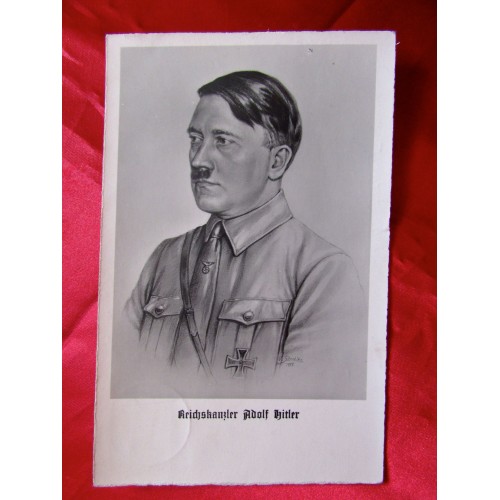 Adolf Hitler Postcard