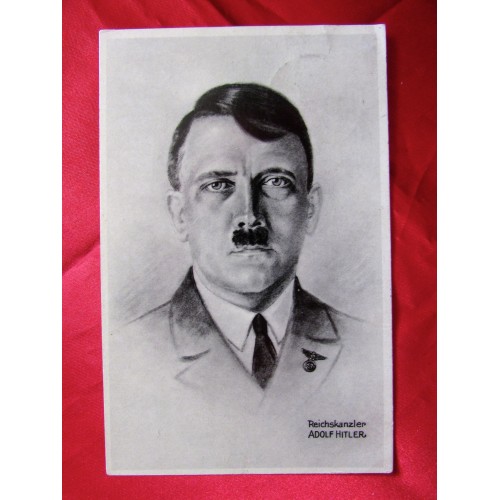 Adolf Hitler Postcard