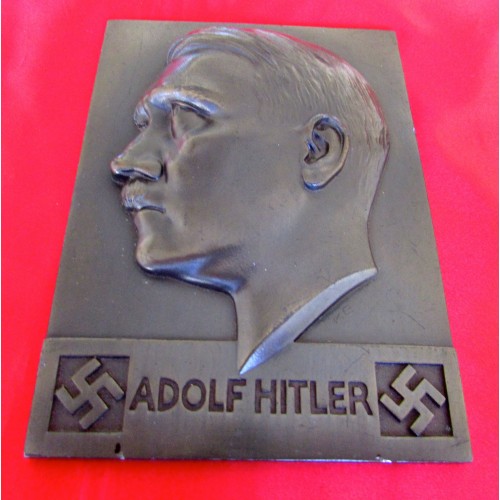 Adolf Hitler Plaque