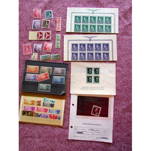 Assorted Third Reich Stamps # 5745