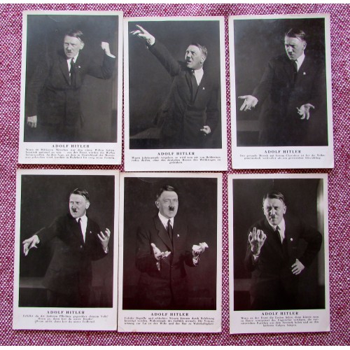 Adolf Hitler Spricht Postcards # 5770