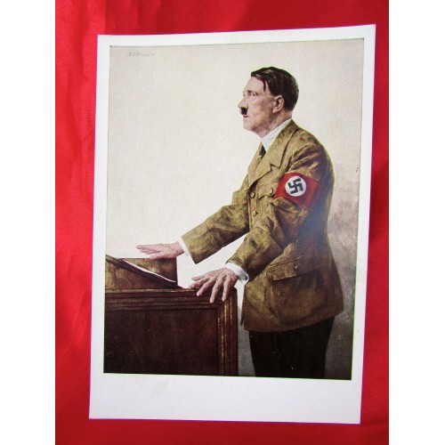 Hitler Hoffmann Postcard