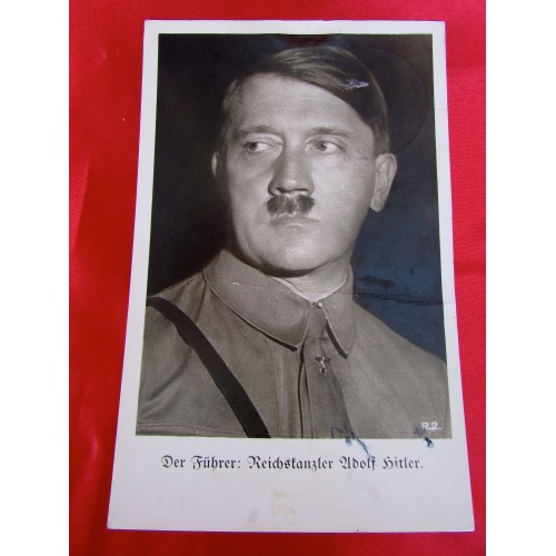 Der Führer Reichskanzler Adolf Hitler Postcard # 5815