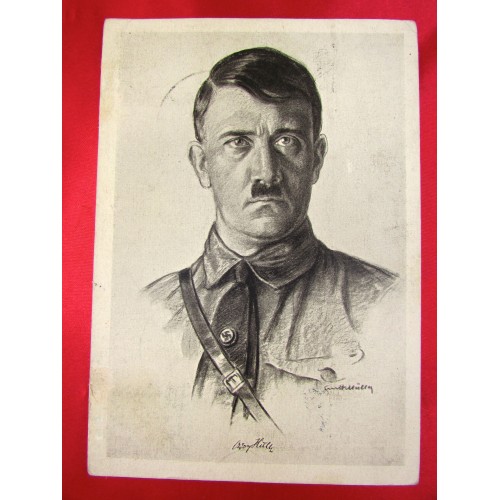 Adolf Hitler Postcard