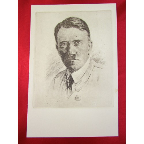 Adolf Hitler Postcard