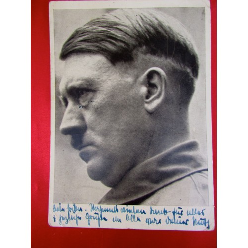 Hitler Postcard