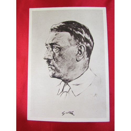 Adolf Hitler Postcard # 5850