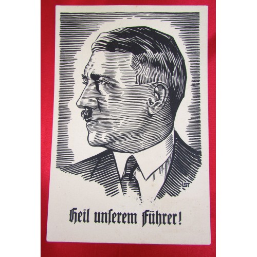 Adolf Hitler Postcard  # 5873
