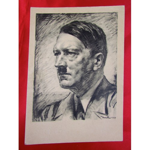 Adolf Hitler Postcard